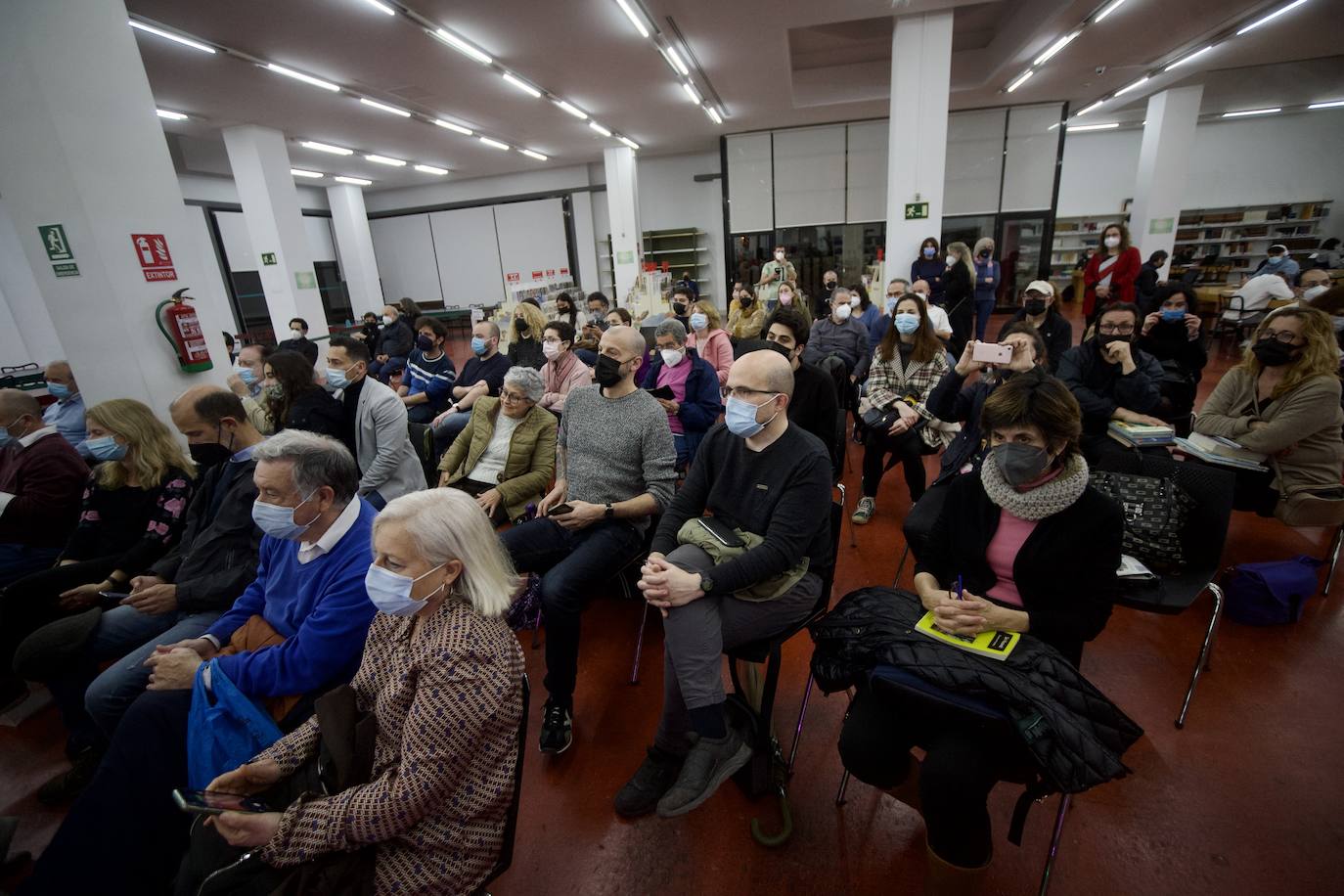 Fotos: Encuentro con Maribel Verdú en la Biblioteca Regional