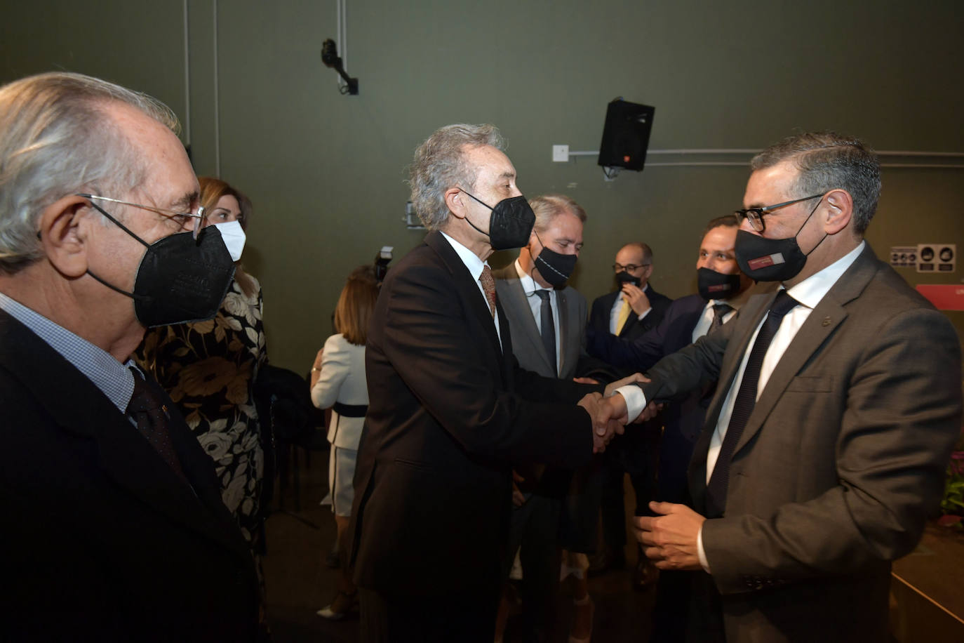 Fotos: La toma de posesión de Luján como rector de la UMU, en imágenes