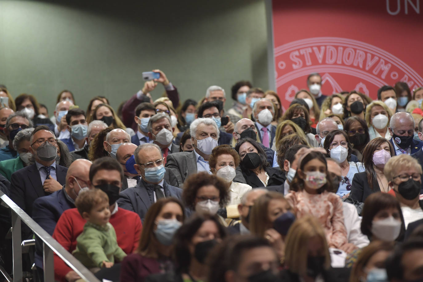 Fotos: La toma de posesión de Luján como rector de la UMU, en imágenes