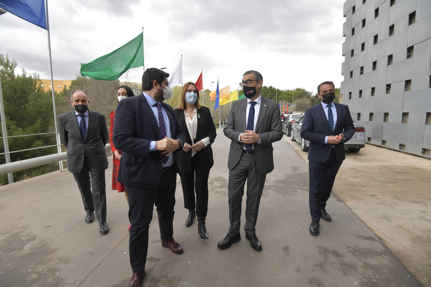 Fotos: La toma de posesión de Luján como rector de la UMU, en imágenes