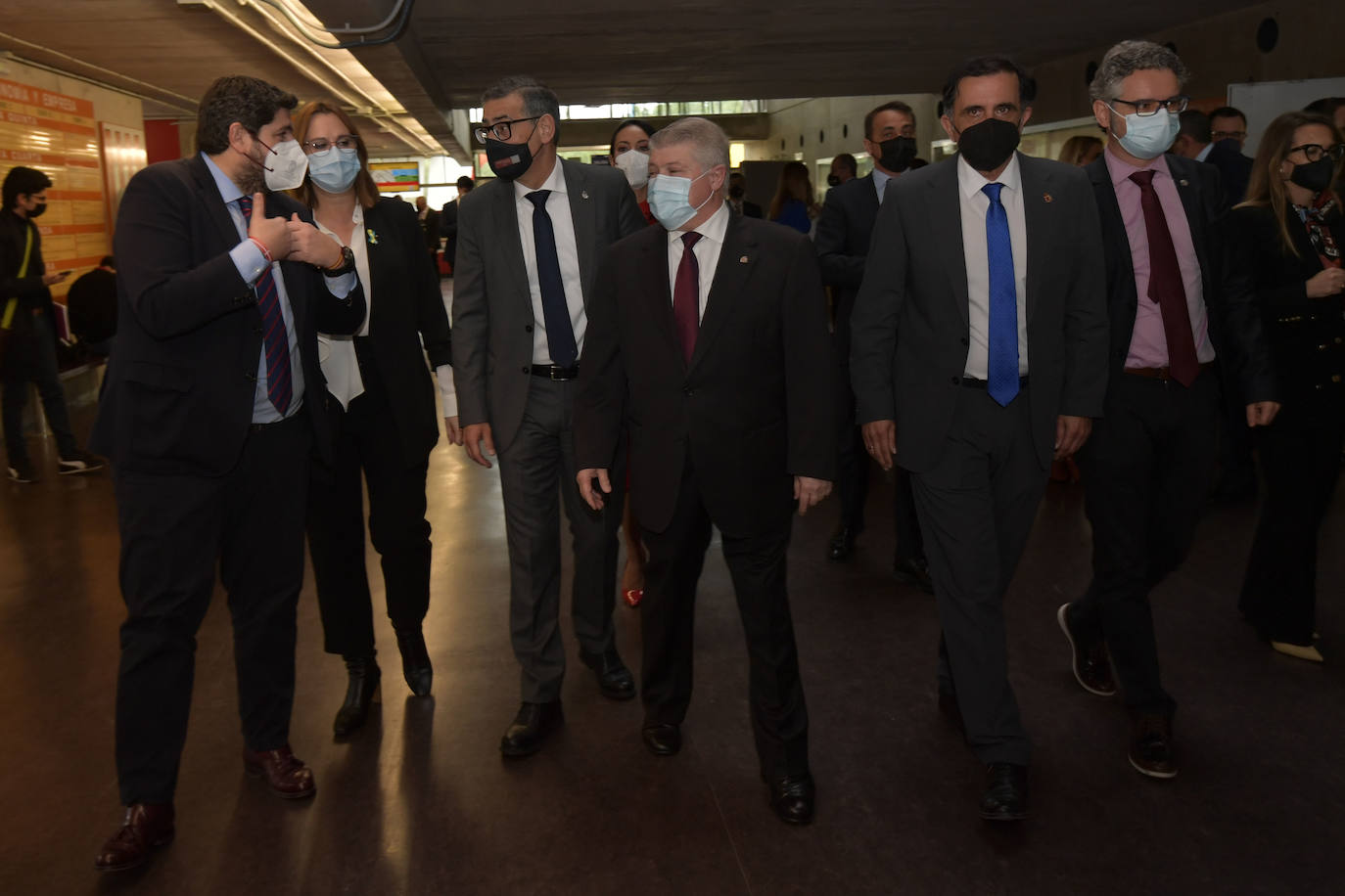 Fotos: La toma de posesión de Luján como rector de la UMU, en imágenes