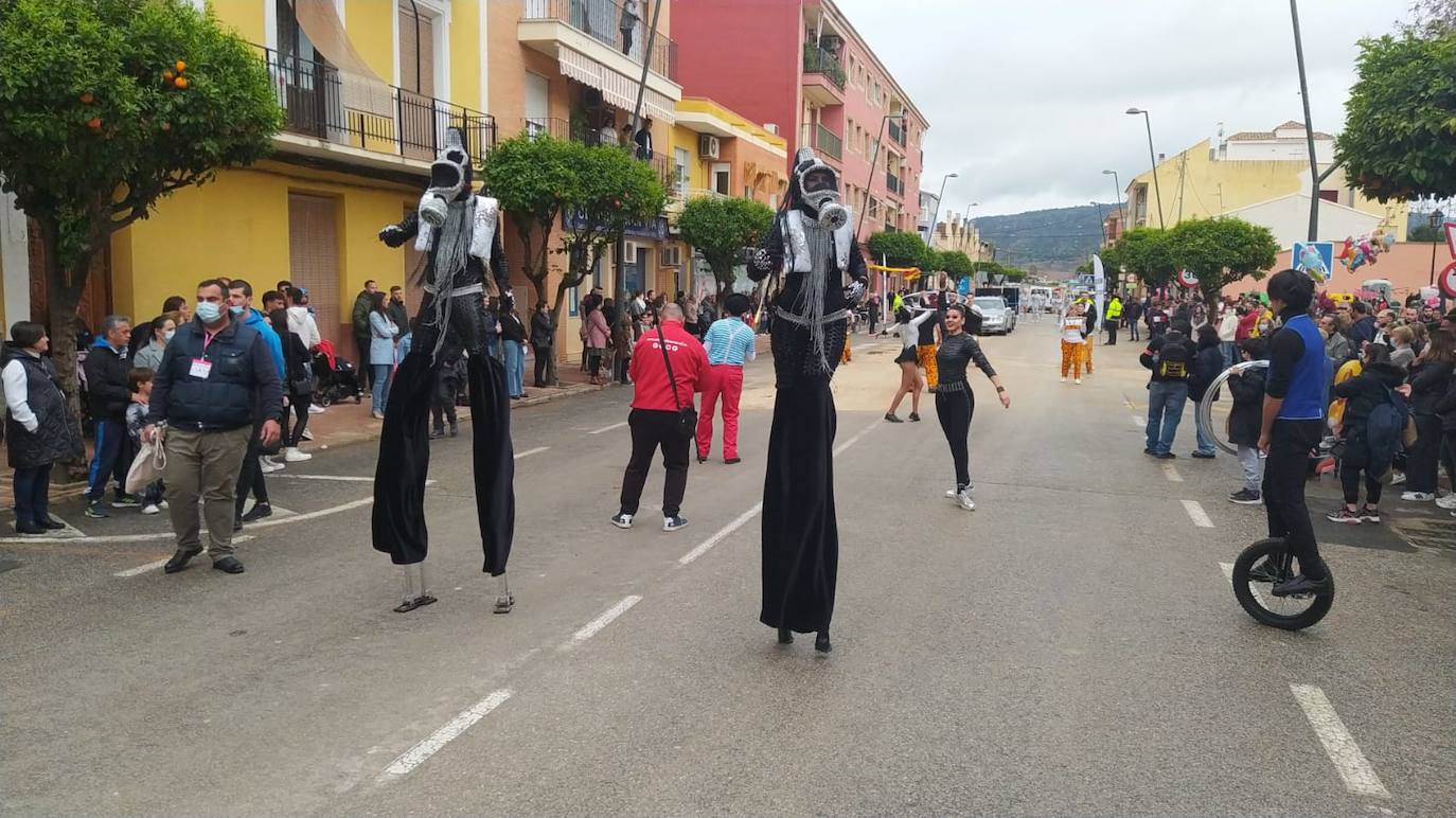 Fotos: La lluvia frustra el desfile de carnaval de Mula