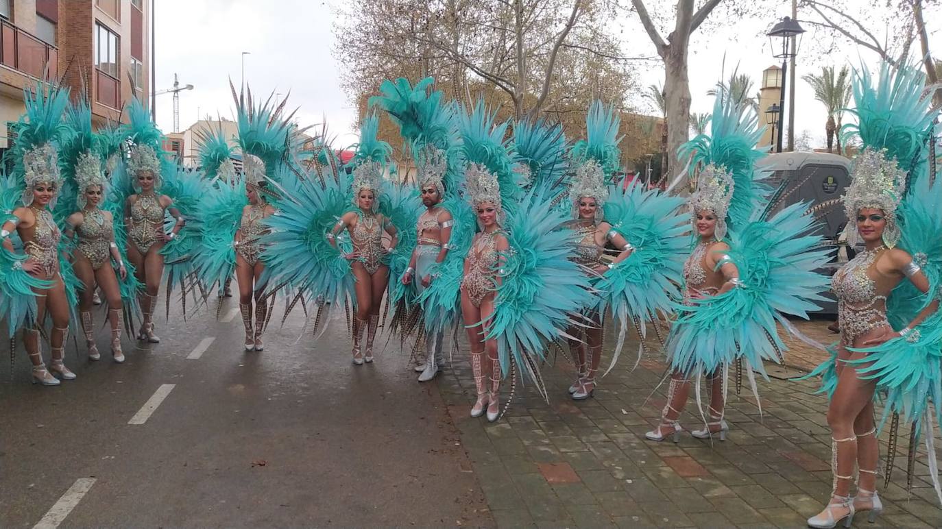 Fotos: La lluvia frustra el desfile de carnaval de Mula
