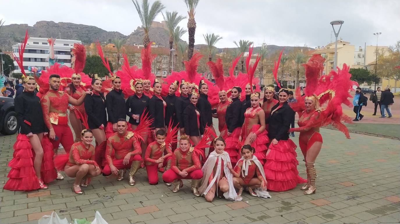 Fotos: La lluvia frustra el desfile de carnaval de Mula