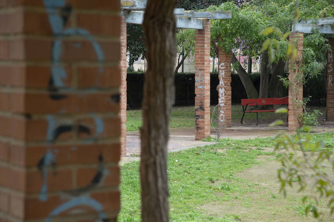 Fotos: Abandono en los parques de Cartagena