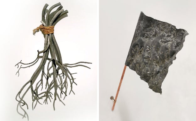 Pieza de la serie 'Vínculo'. | 'Bandera'. 