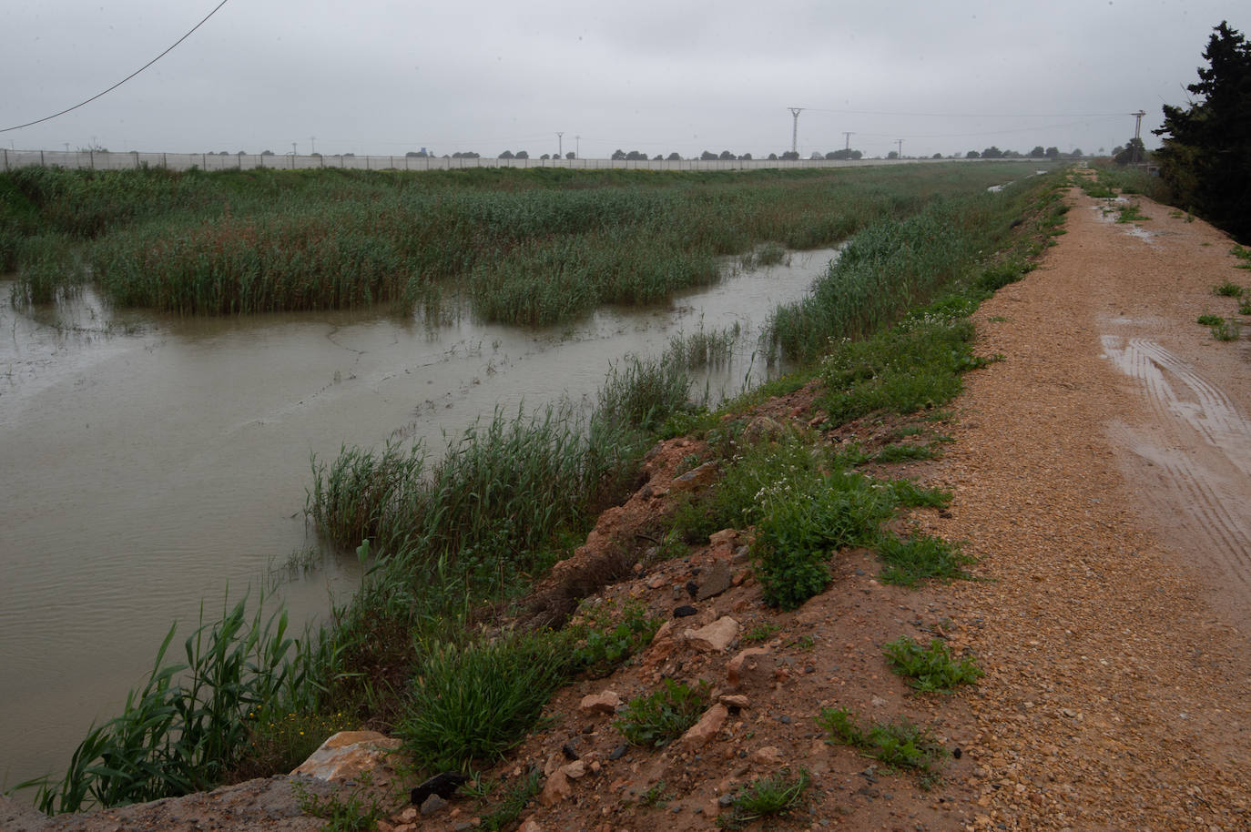 Fotos: La lluvia provoca desprendimientos, caminos inundados y carreteras cortadas en varios puntos de la Región