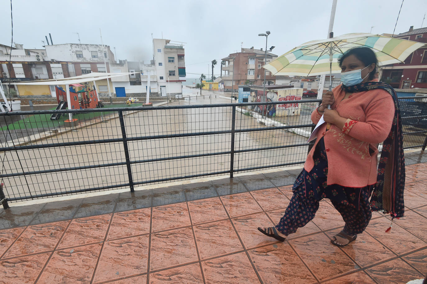 Fotos: La lluvia provoca desprendimientos, caminos inundados y carreteras cortadas en varios puntos de la Región