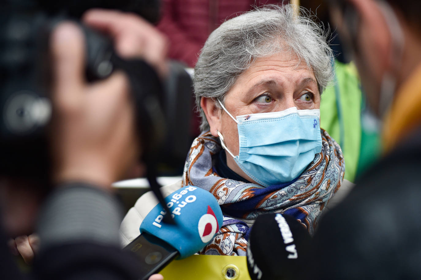 Fotos: Arranca el juicio contra los jóvenes acusados de causar daños en las vías del tren a su paso por Murcia