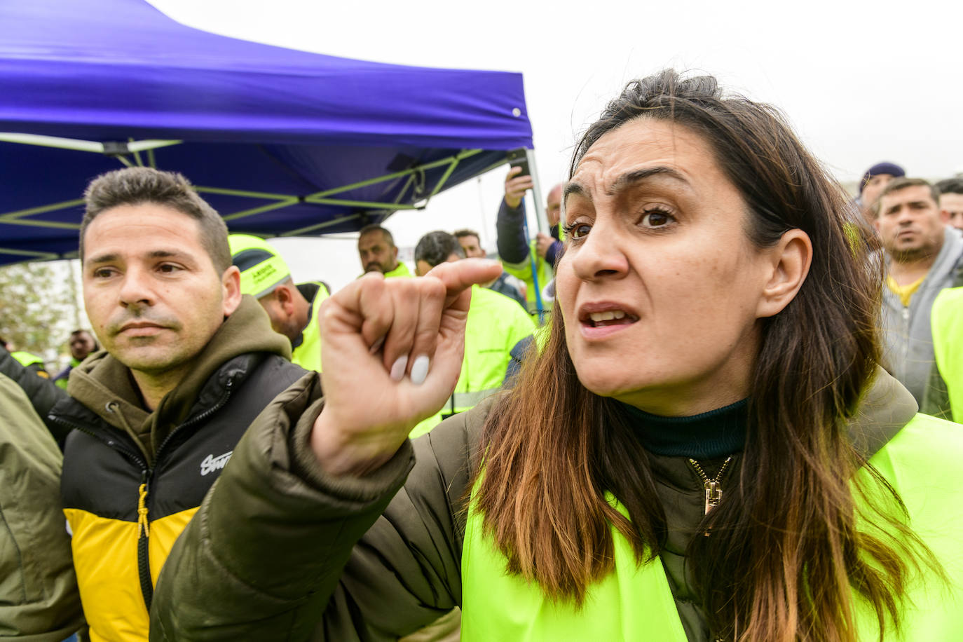 Fotos: Miras respalda a los transportistas y pide bajar el precio del combustible