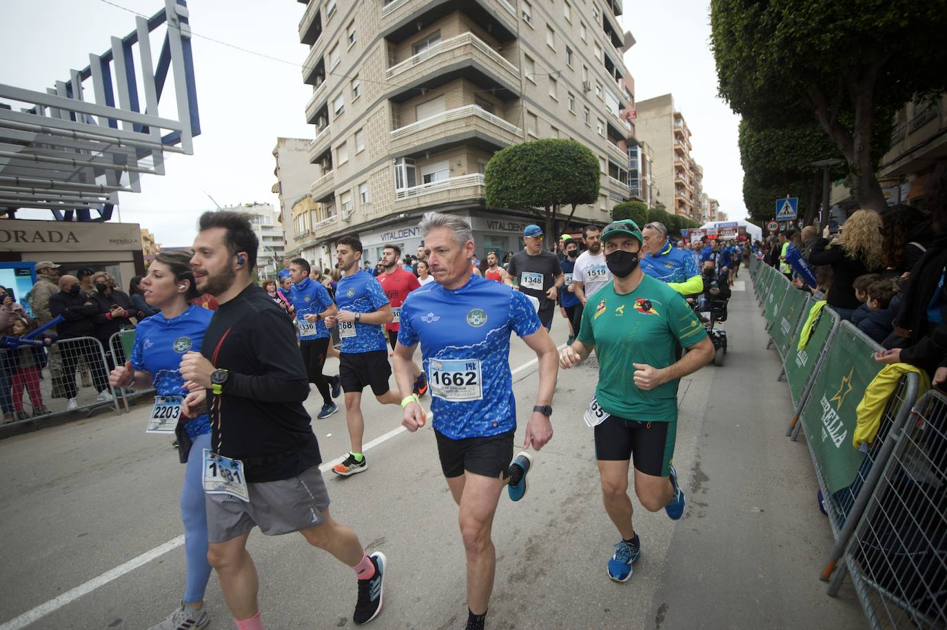 Fotos: La carrera 14K Base Aérea de Alcantarilla, en imágenes