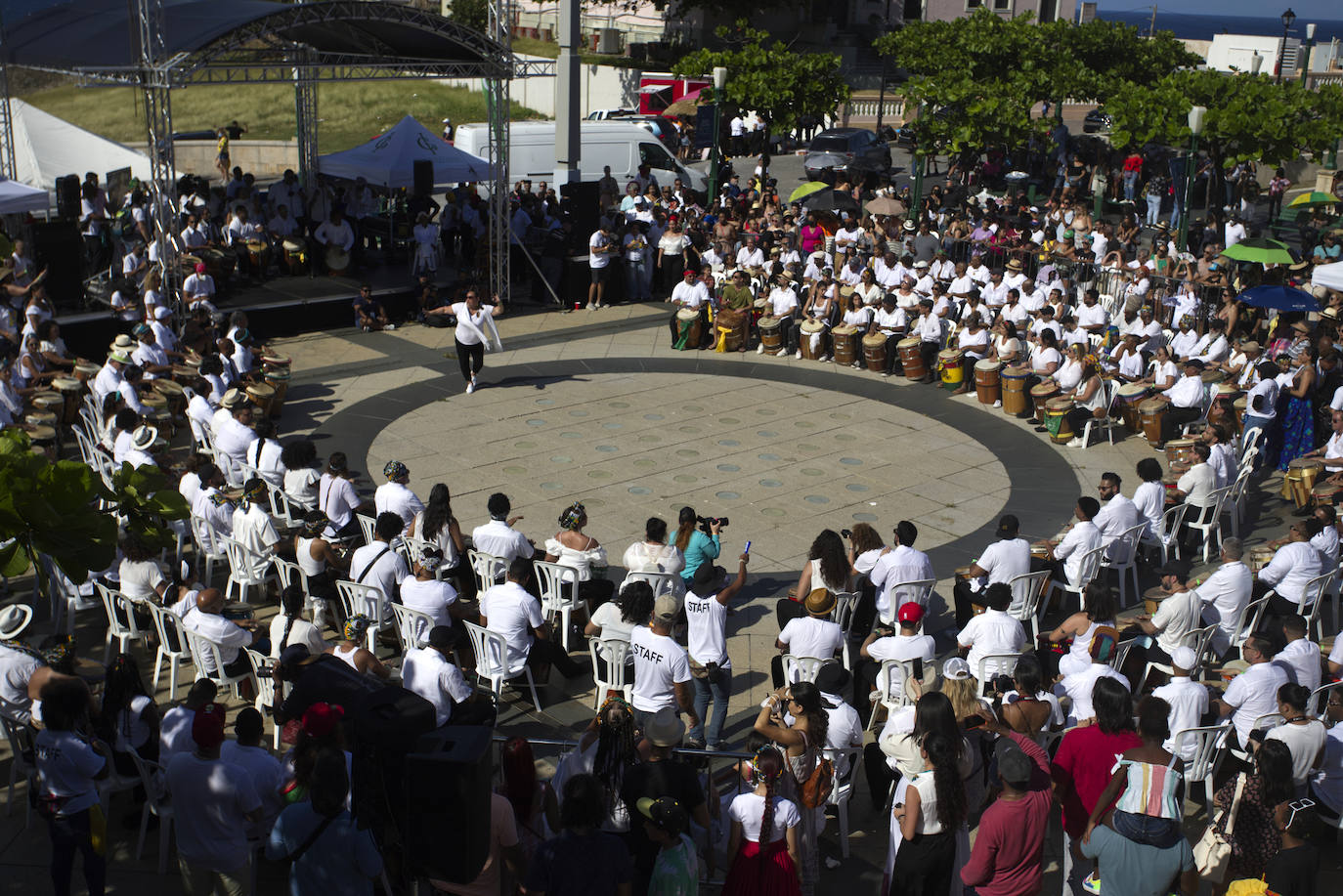 Fotos: 300 tambores de bomba puertorriqueña