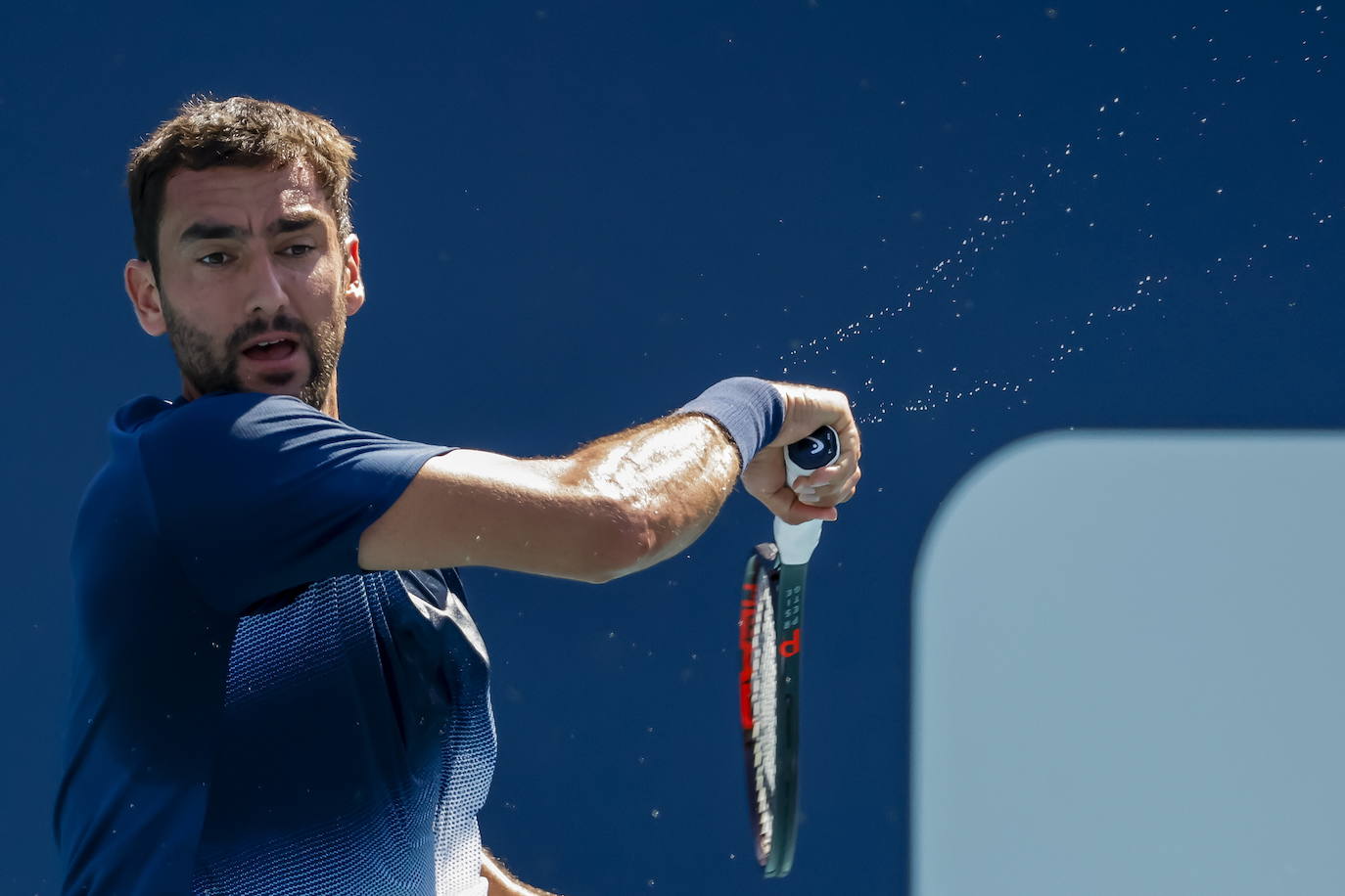 Fotos: Alcaraz no cae en la trampa de Cilic y ya está en octavos