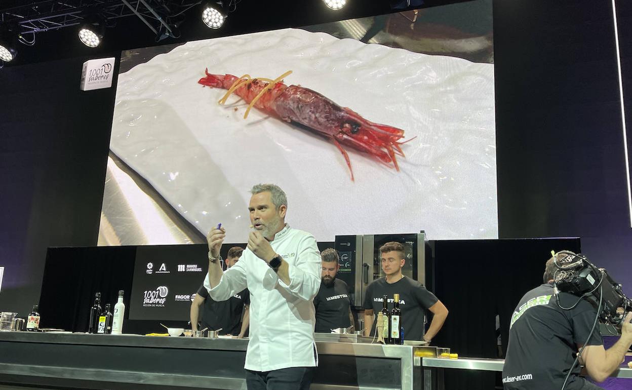 José Cremades, este martes, durante su ponencia en Madrid Fusión.