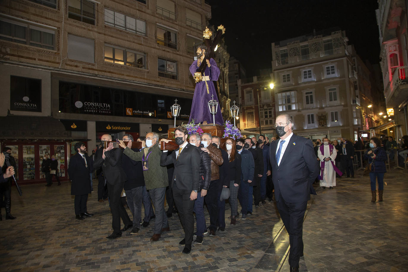 Fotos: La Cofradía Marraja celebra su vía crucis en Cartagena