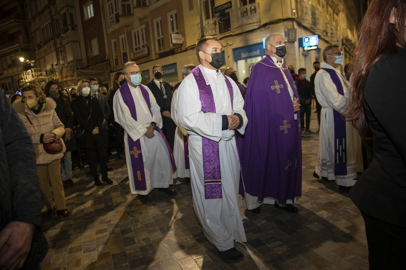 Fotos: La Cofradía Marraja celebra su vía crucis en Cartagena