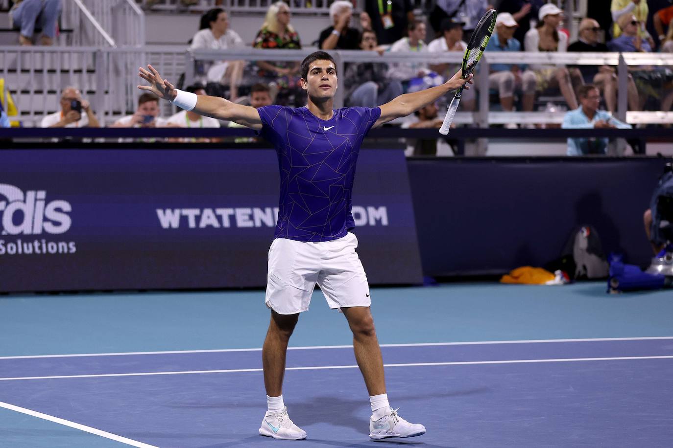 Fotos: Carlos Alcaraz vuelve a ganar a Tsitsipas