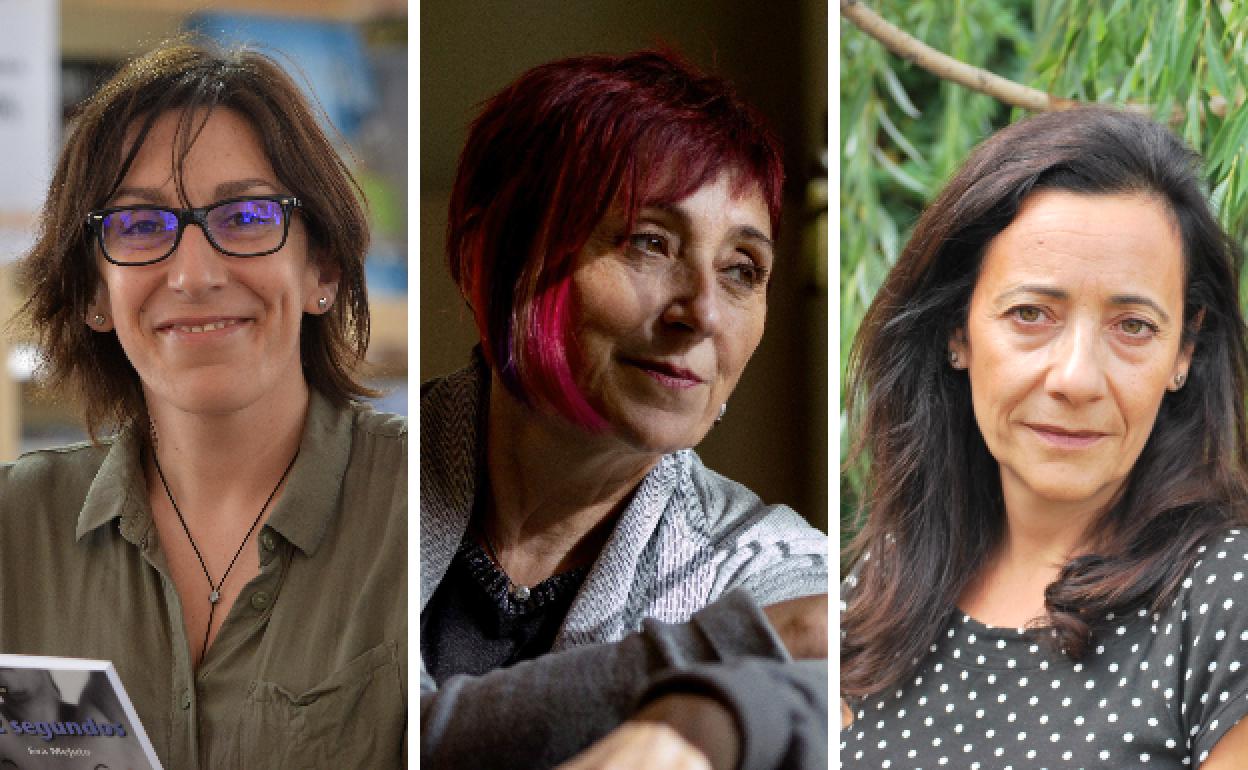 Eva Mejuto, Elia Barceló y Paloma González Rubio