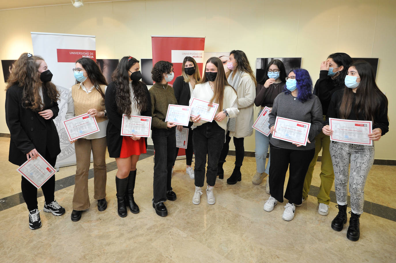 Fotos: Veinticinco alumnas de la UMU reciben las becas &#039;Piedad de la Cierva&#039;