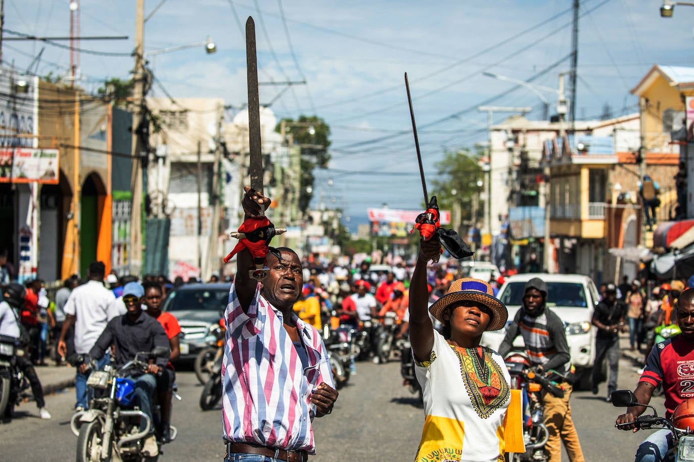 Fotos: Los haitianos están hartos