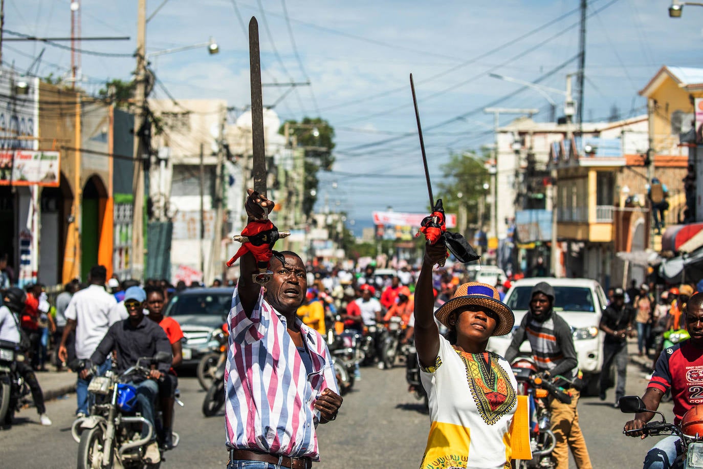 Fotos: Los haitianos están hartos