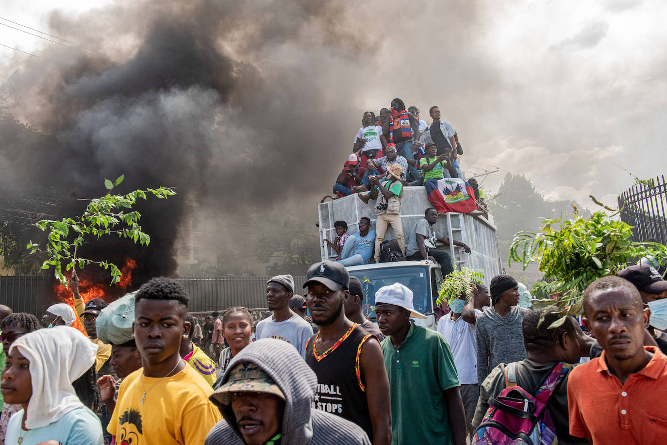 Fotos: Los haitianos están hartos