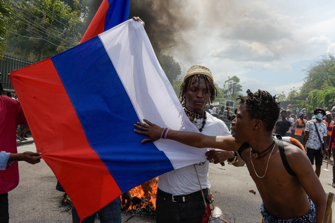 Fotos: Los haitianos están hartos