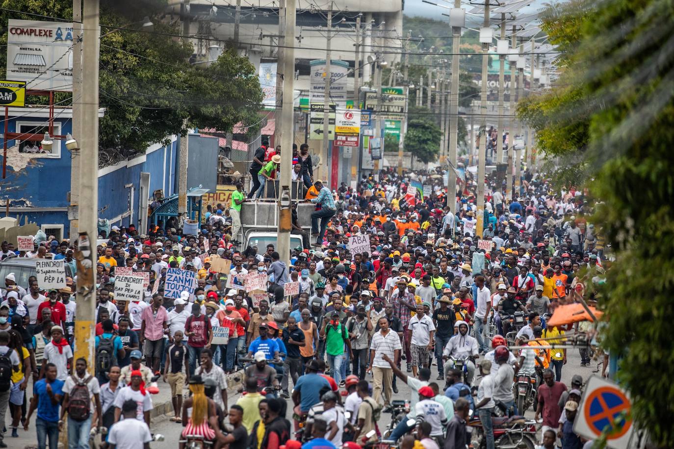 Fotos: Los haitianos están hartos