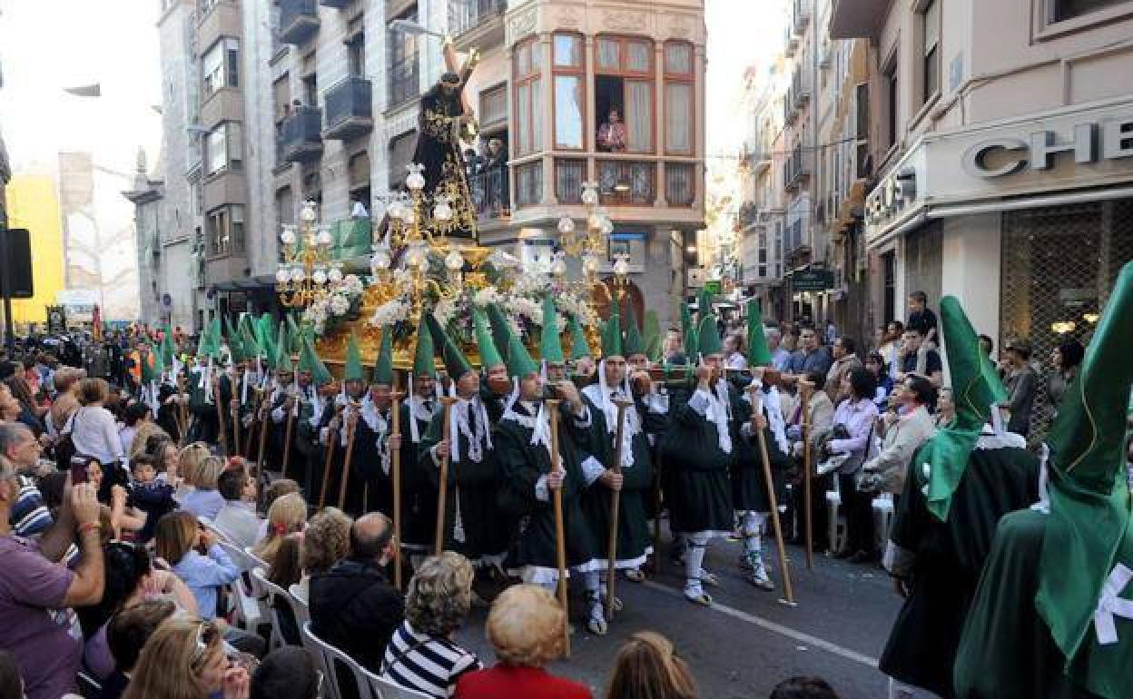 Procesión de Domingo de Ramos, en una imagen de archivo.
