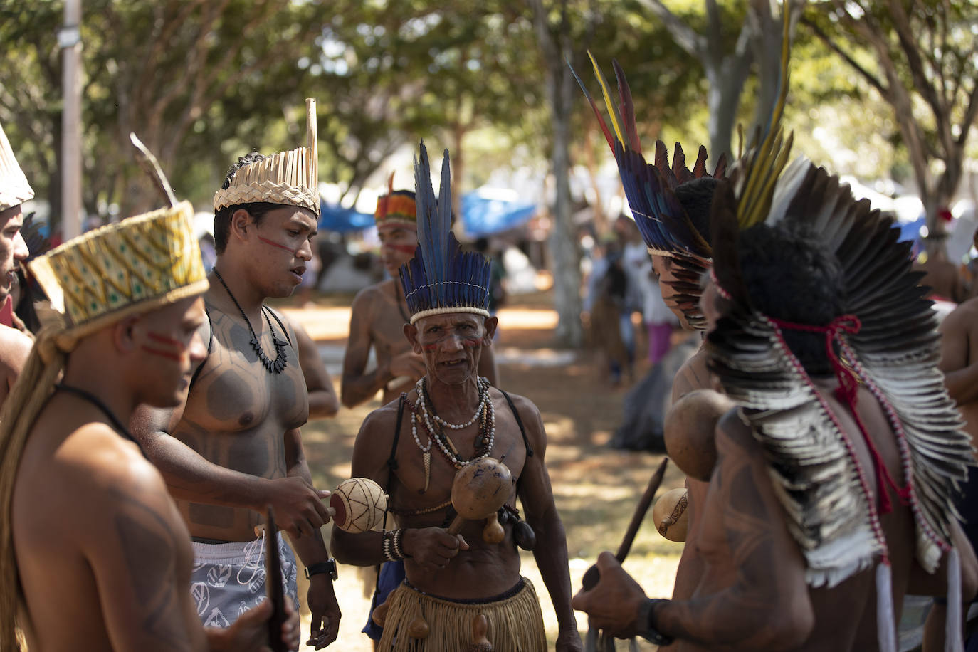 Fotos: Indígenas de la tierra libre