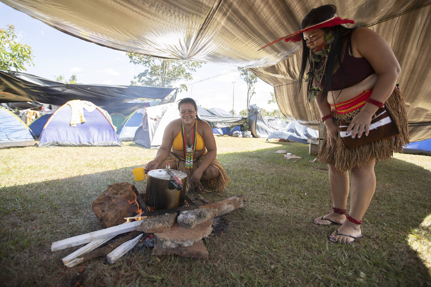 Fotos: Indígenas de la tierra libre
