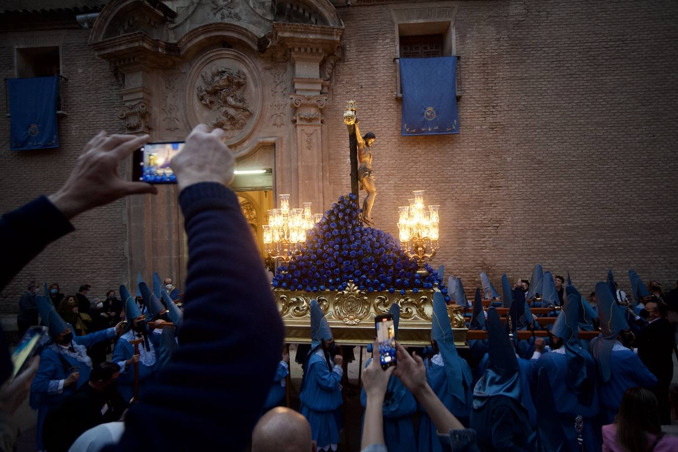 Fotos: La procesión del Cristo del Amparo de Murcia, en imágenes