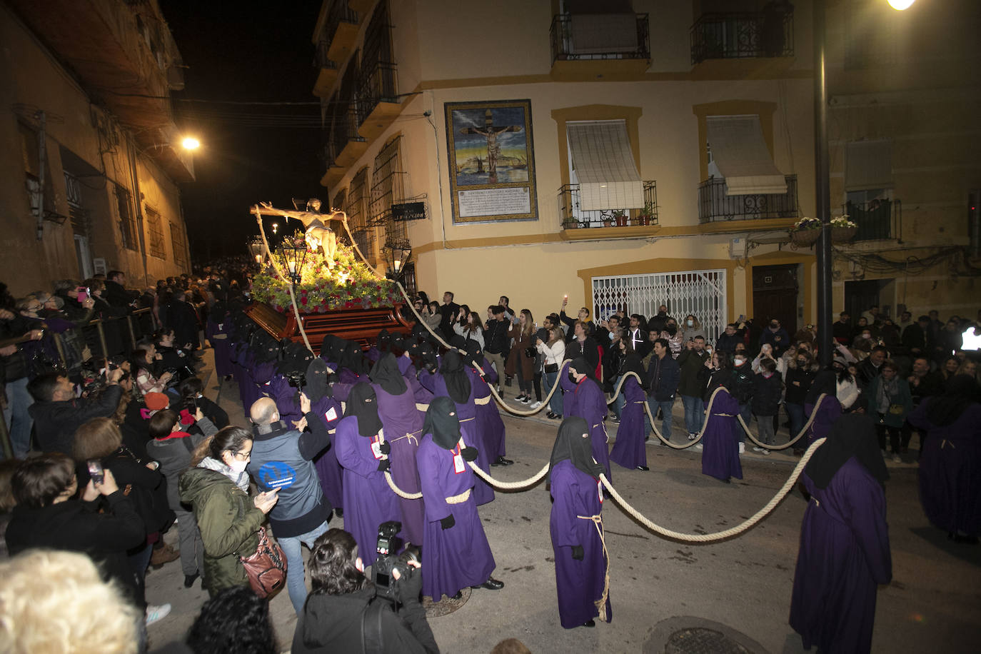 Fotos: Madrugada de emociones en Cartagena con la Cofradía del Socorro