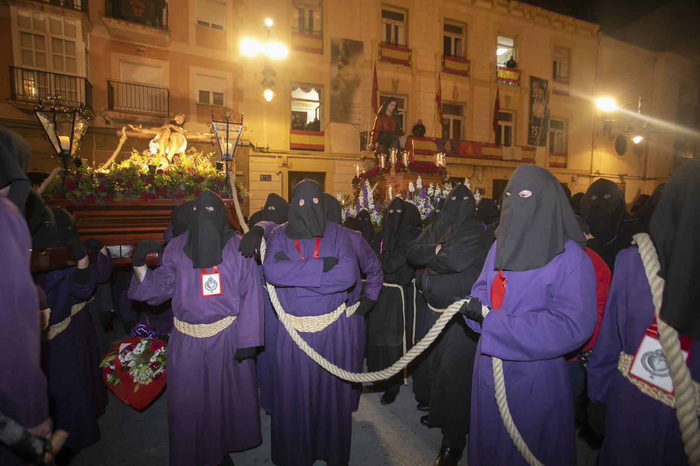 Fotos: Madrugada de emociones en Cartagena con la Cofradía del Socorro