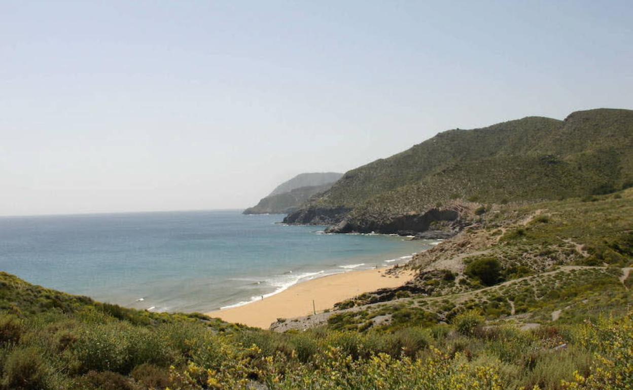 Visión general del Parque Regional de Calblanque.