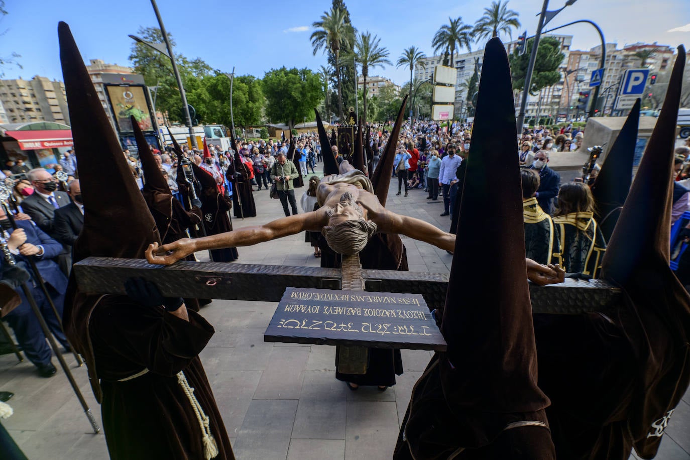 Fotos: La procesión del Cristo de la Fe de 2022 en Murcia