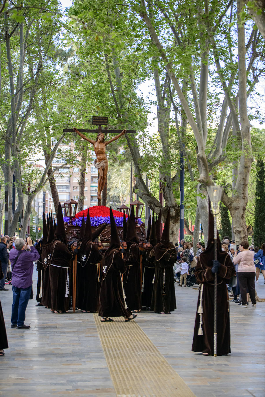 Fotos: La procesión del Cristo de la Fe de 2022 en Murcia