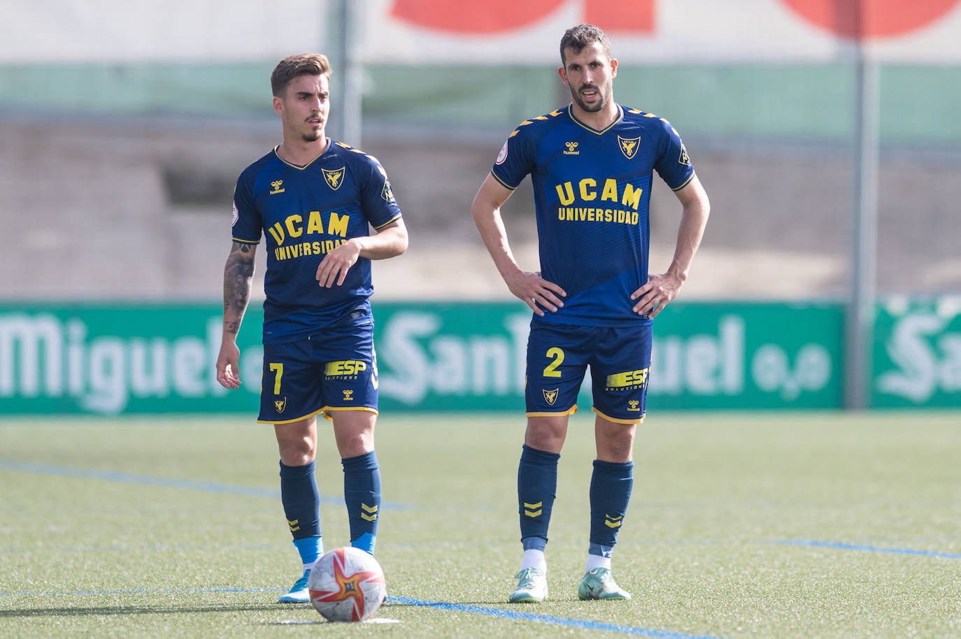 Fotos: El empate del UCAM CF contra el Cornellá, en imágenes