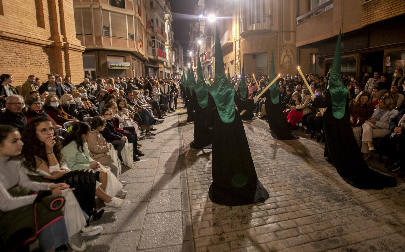 Fotos: Primer desfile de la Cofradía California en la Semana Santa de Cartagena 2022