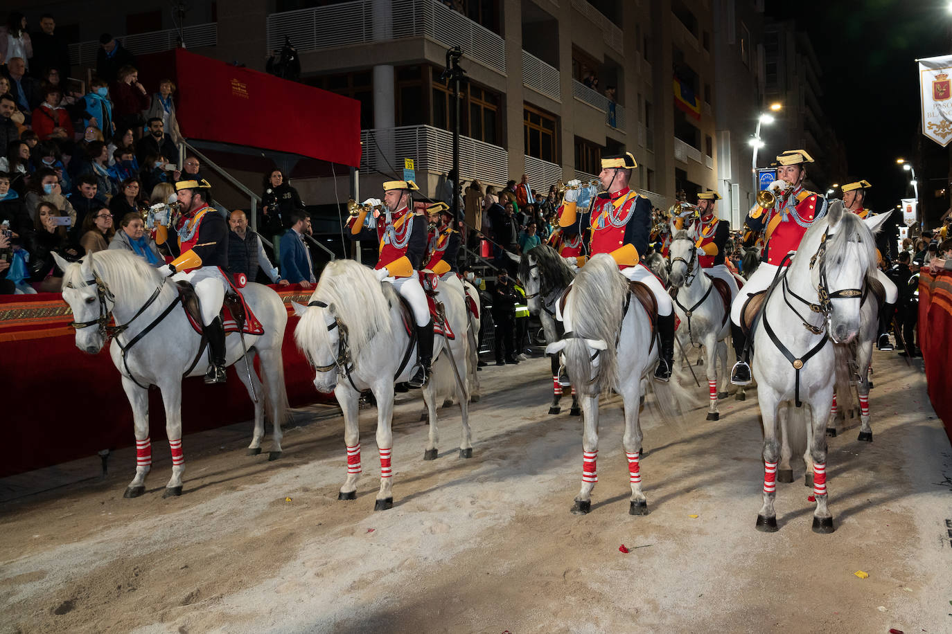 Fotos: El Paso Azul protagoniza la primera procesión en Lorca tras la pandemia