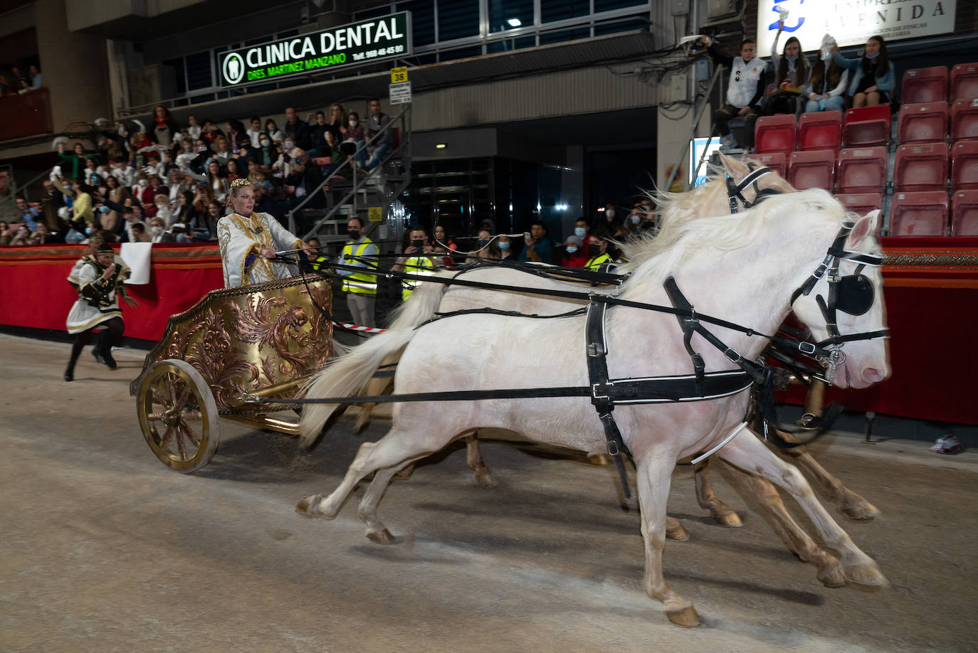Fotos: Primera procesión del Paso Blanco en la Semana Santa de Lorca 2022