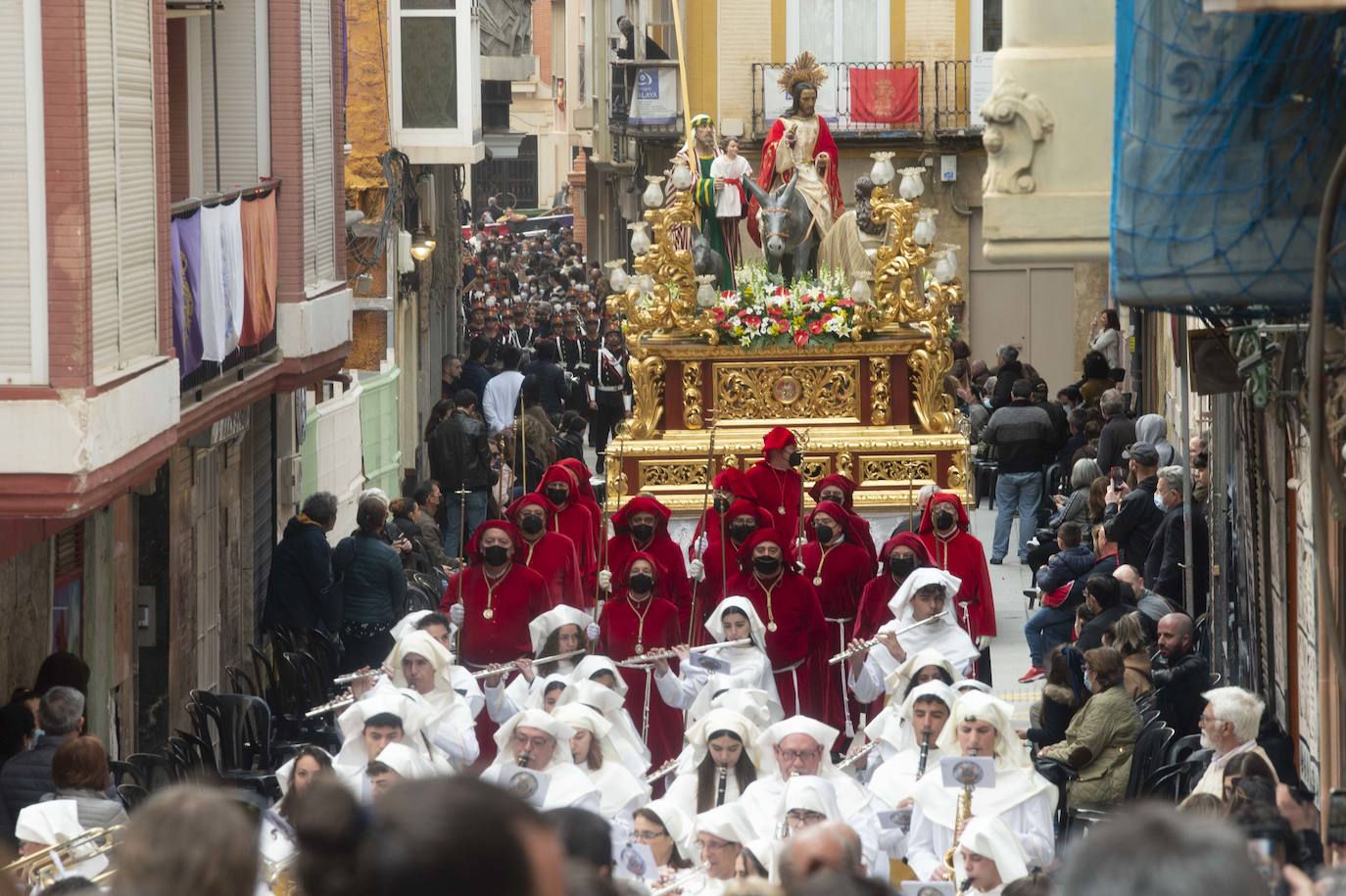 Fotos: Un mar de palmas guía a Jesús a Jerusalén