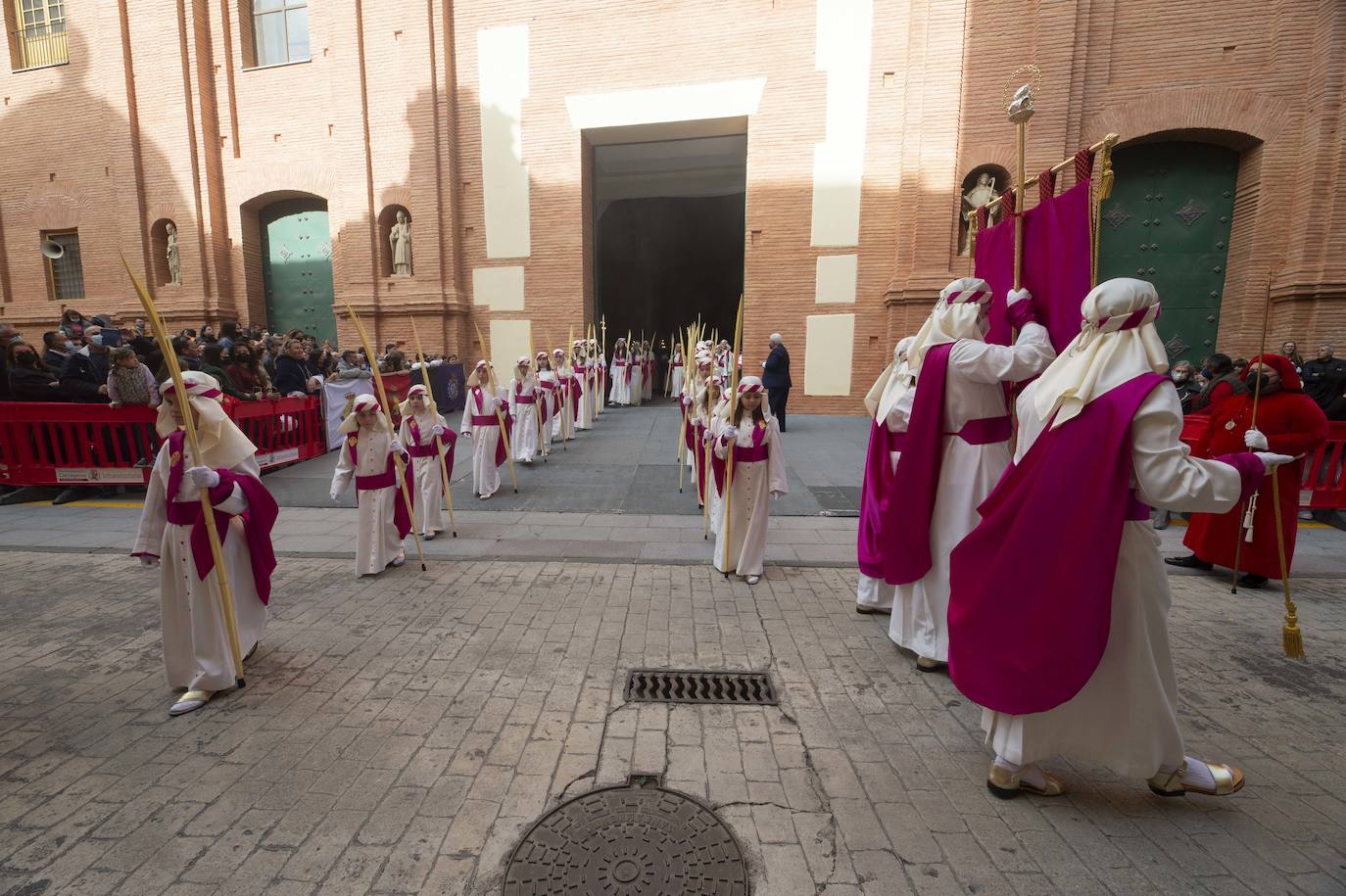 Fotos: Un mar de palmas guía a Jesús a Jerusalén
