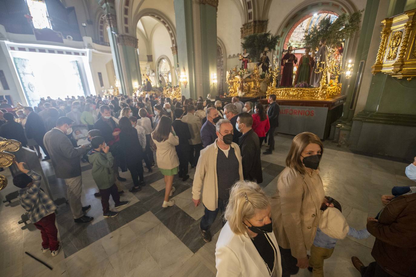 Fotos: El ambiente de Domingo de Ramos en Cartagena