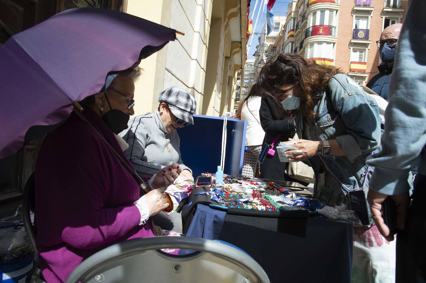 Fotos: El ambiente de Domingo de Ramos en Cartagena