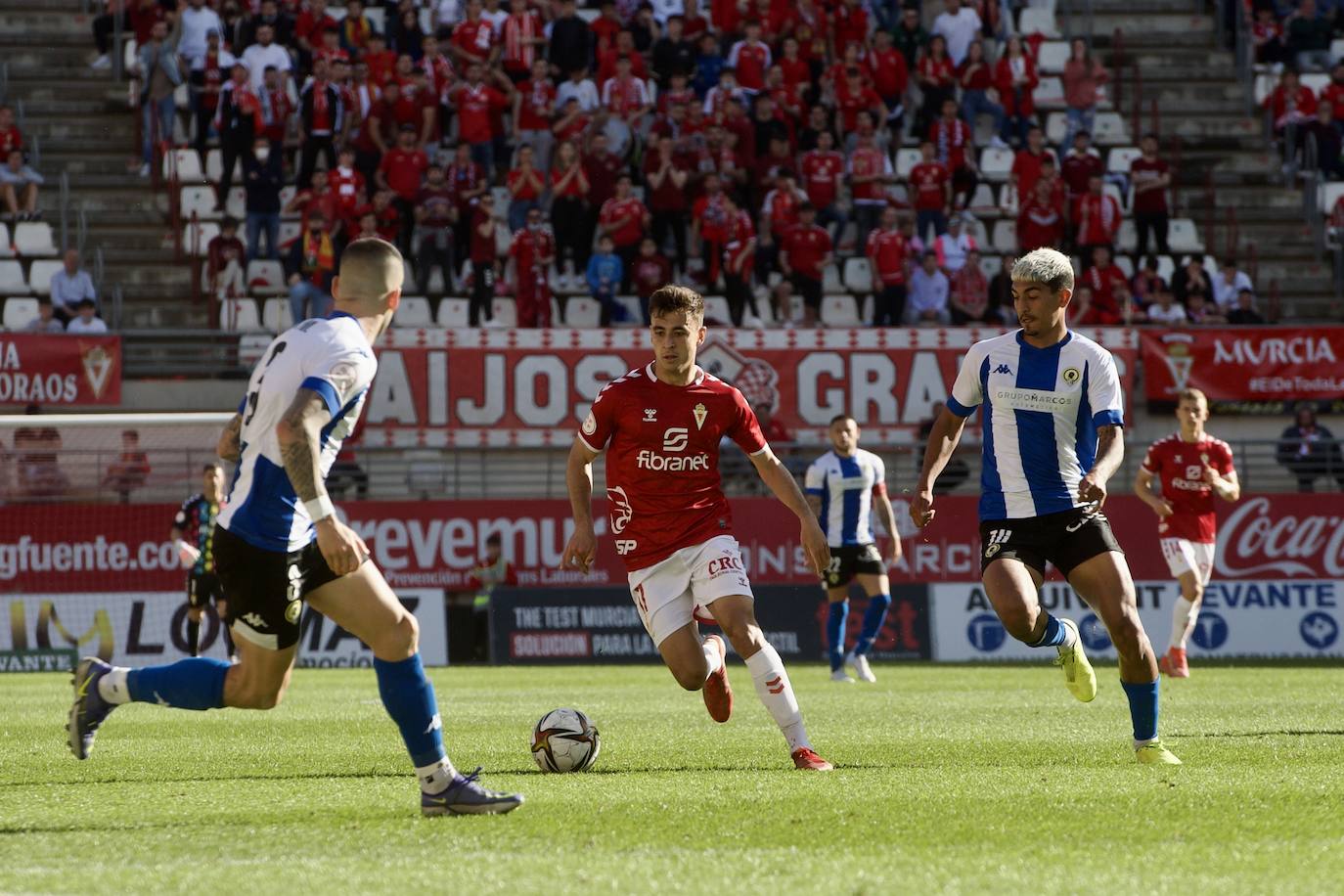 Fotos: El empate del Real Murcia frente al Hércules, en imágenes