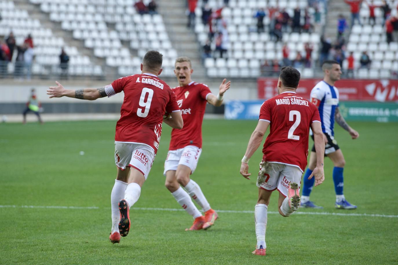 Fotos: El empate del Real Murcia frente al Hércules, en imágenes
