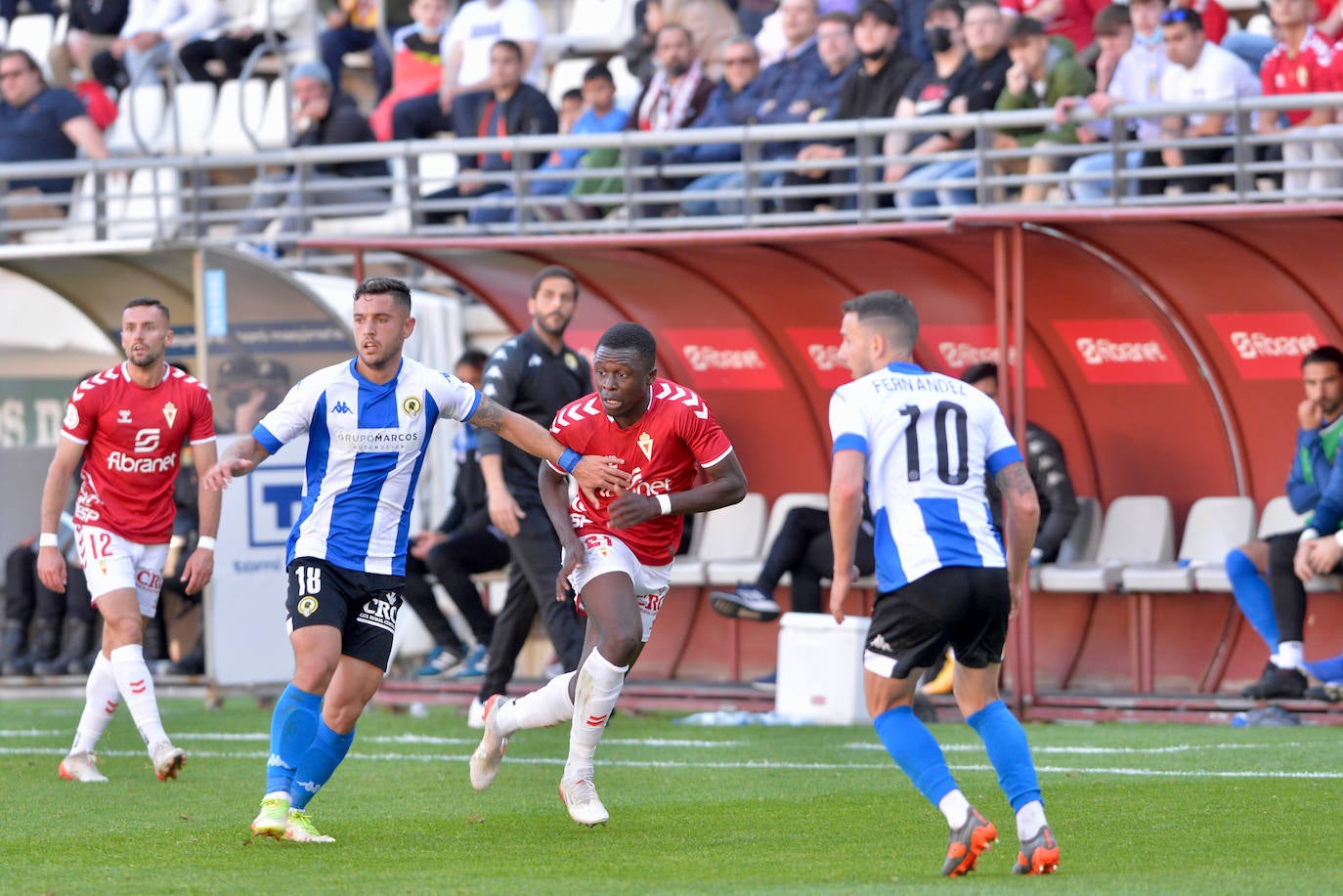 Fotos: El empate del Real Murcia frente al Hércules, en imágenes