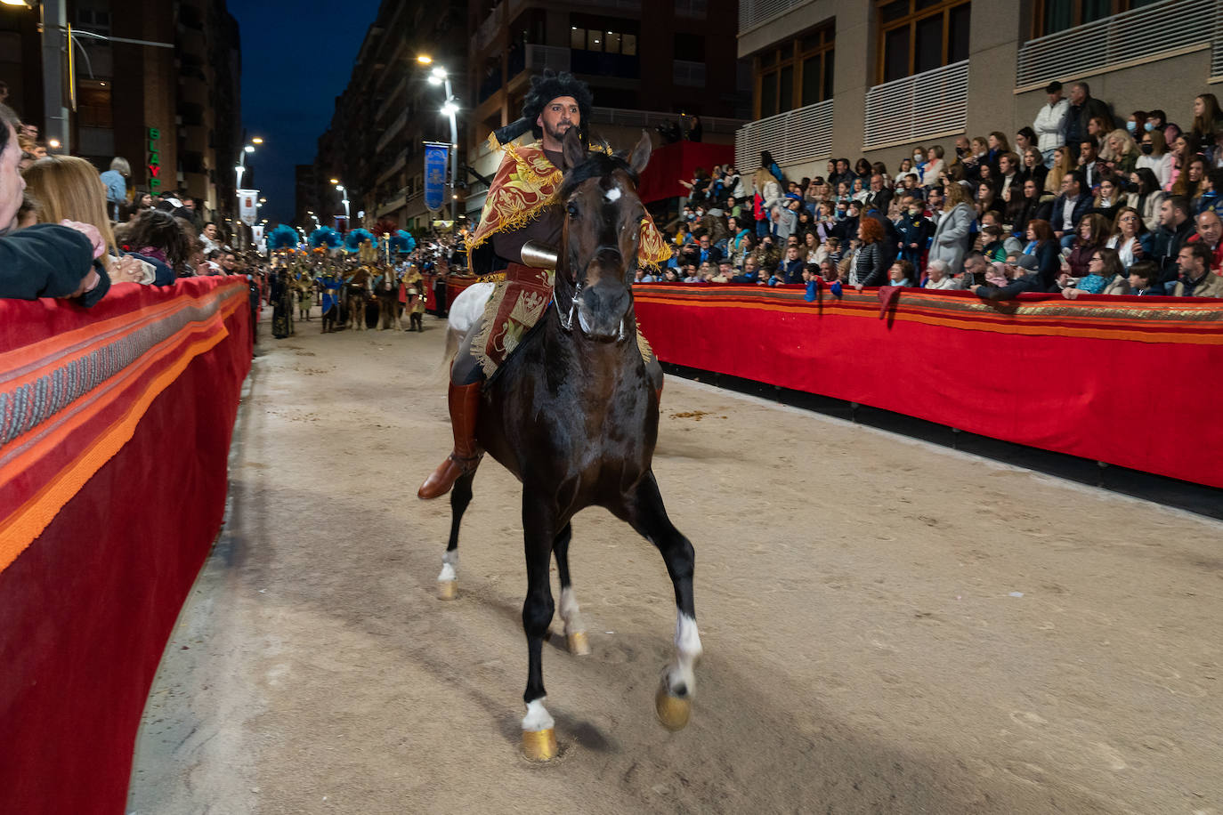 Fotos: El lujo de Egipto en la procesión azul de Domingo de Ramos