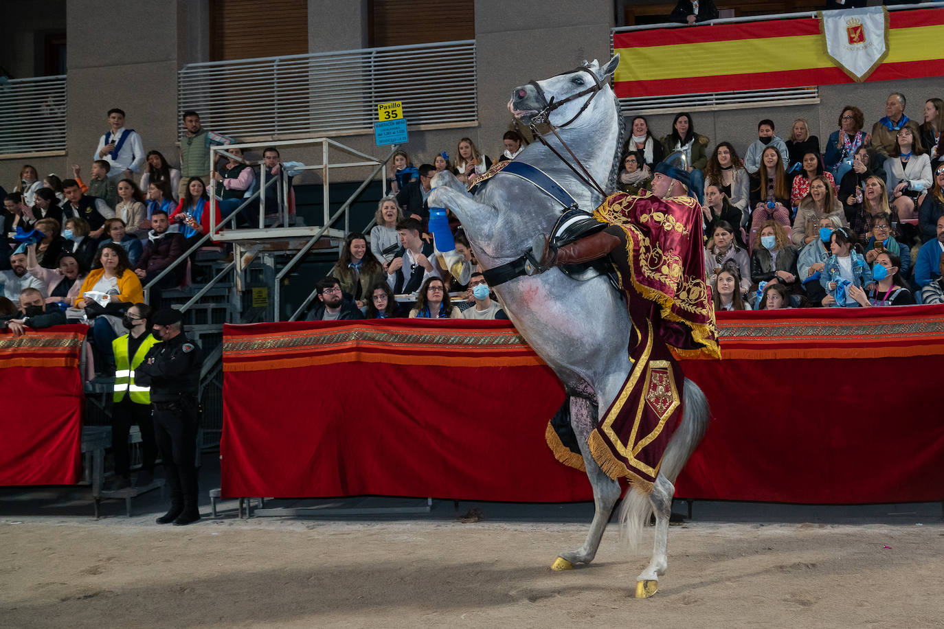 Fotos: El lujo de Egipto en la procesión azul de Domingo de Ramos